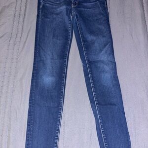 American Eagle Outfitters Dark Blue Skinny Jeans